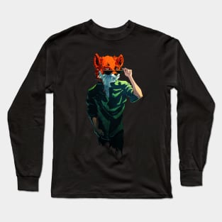 Cool fox Long Sleeve T-Shirt